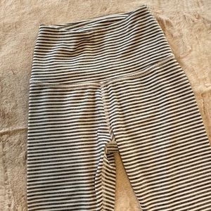 Striped Beyond Yoga Leggings